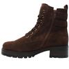 GABOR 802702 LACED BOOT - BROWN SUEDE